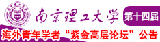 肏屄爽歪歪南京理工大学第十四届海外青年学者紫金论坛诚邀海内外英才！